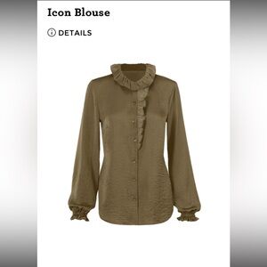 CAbi Icon Blouse size M